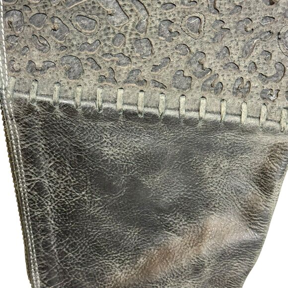 Corral Indie Spirit Black Leather Boots 7.5 Exclusively For Buckle Boho Western - Picture 6 of 12